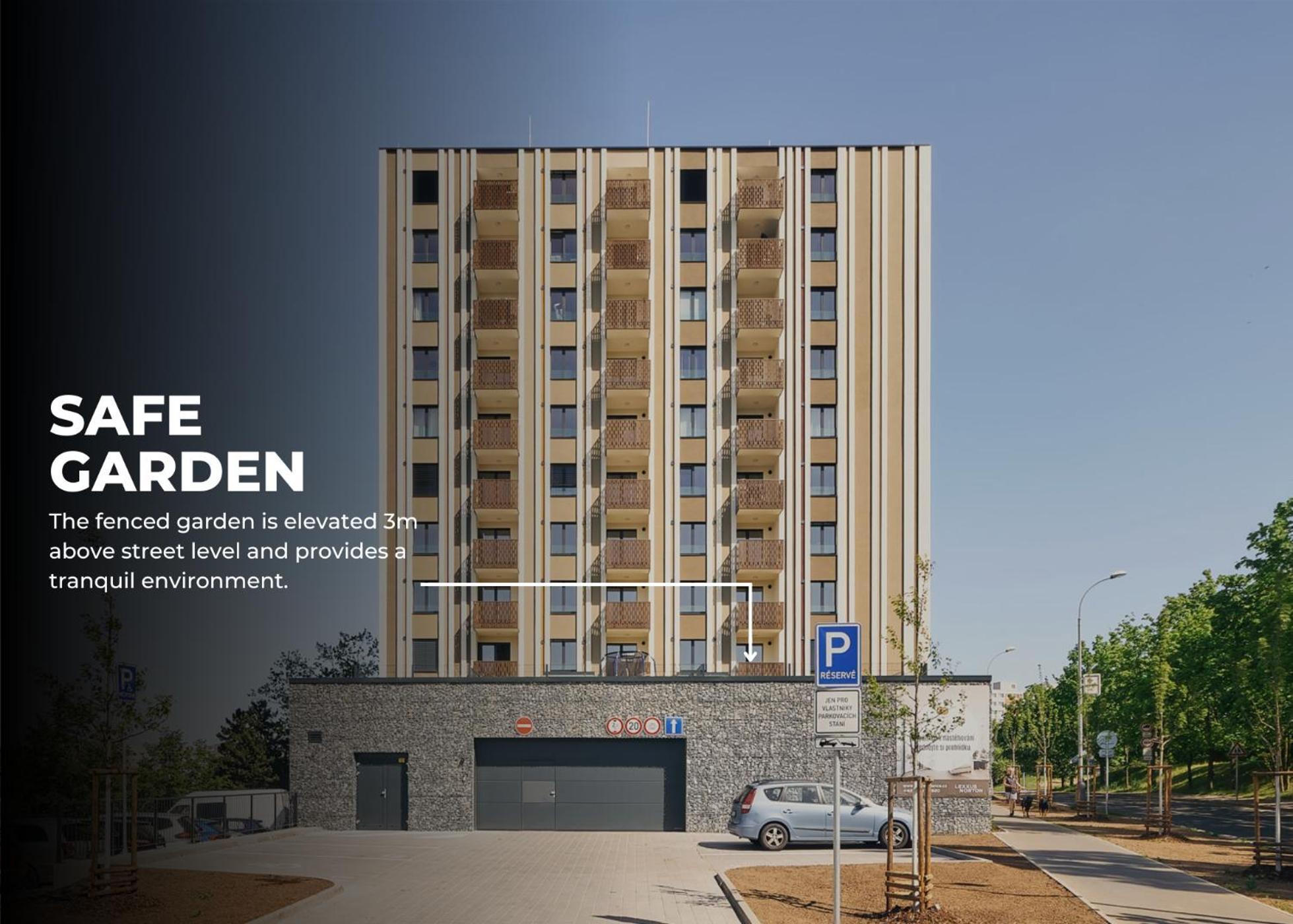 Beta Home - Garage, Air Condition, Garden, At Metro Praha Bagian luar foto