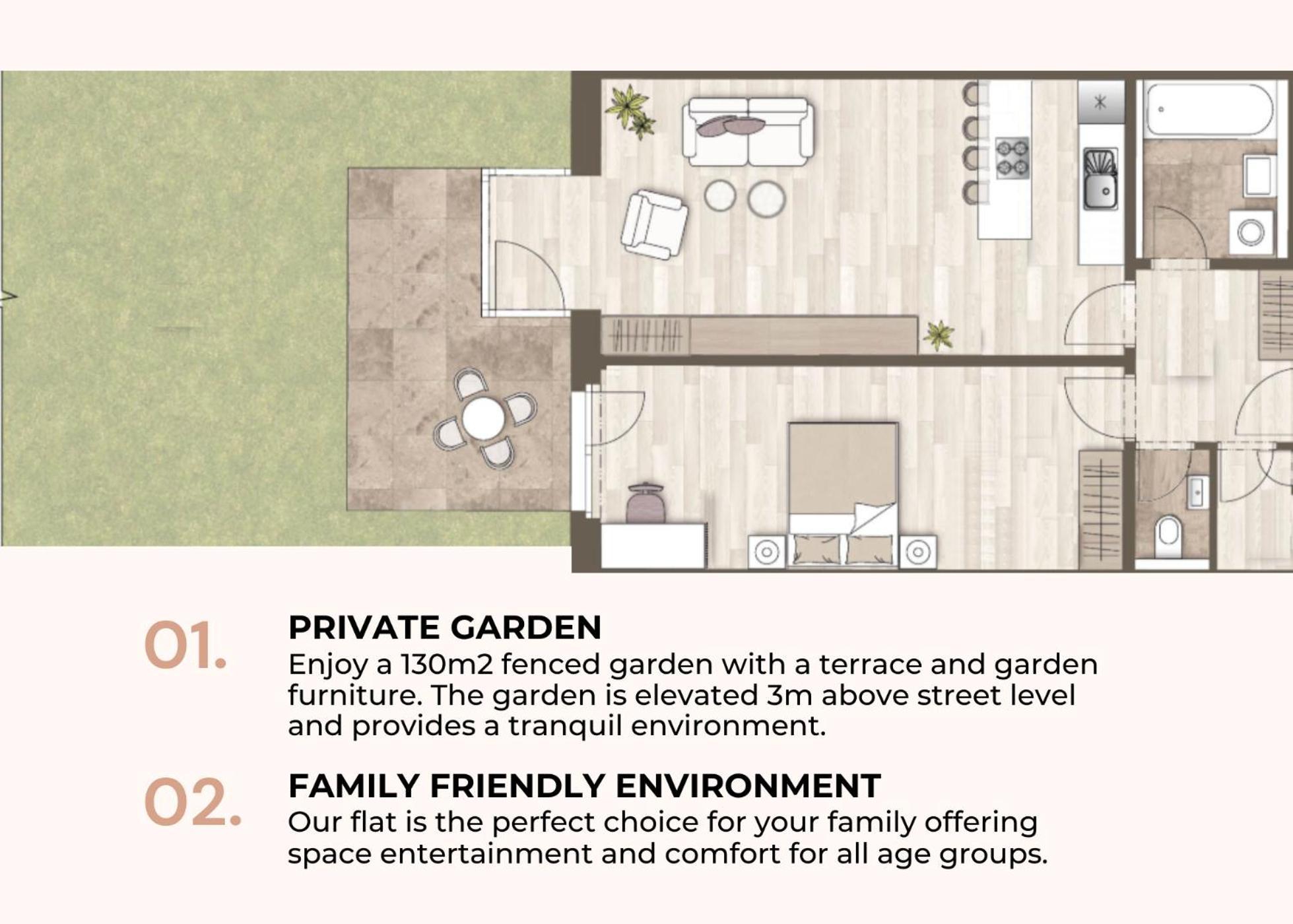 Beta Home - Garage, Air Condition, Garden, At Metro Praha Bagian luar foto